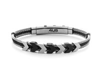 Bracciale 4US: Cesare Paciotti Uomo in Acciaio 4UBR7578